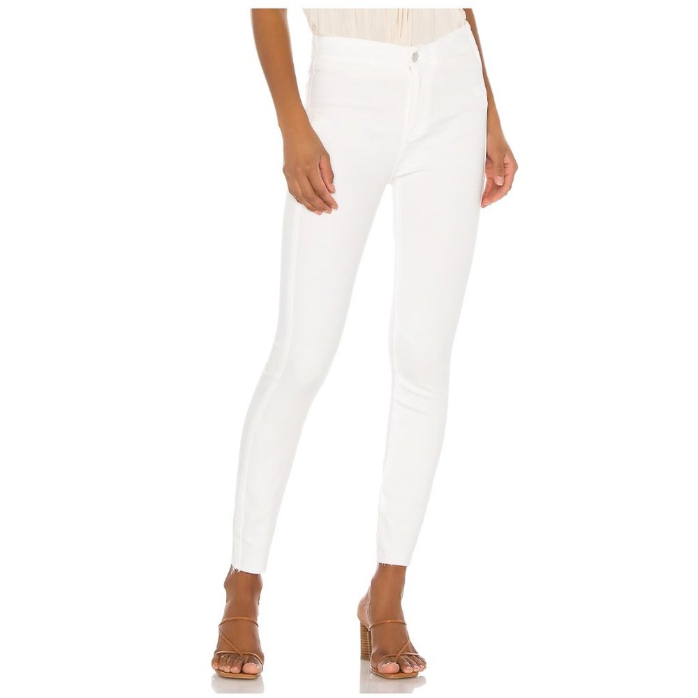 Free People We the Free Miles Away White Skinny Denim Jeans